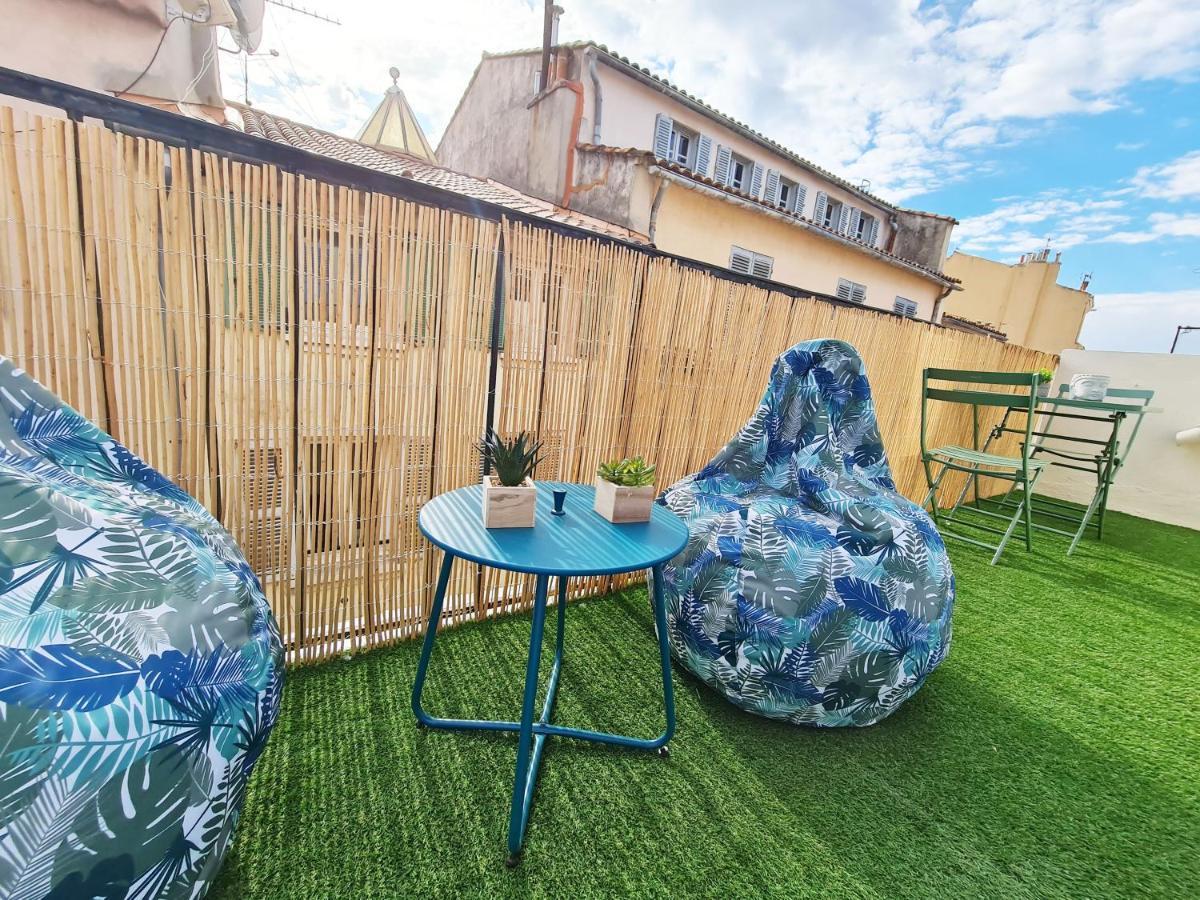 GregBnb-com - Centre Ancien - Studio Roof-Top - CLIMATISÉ - 5eme étage Tolón Exterior foto